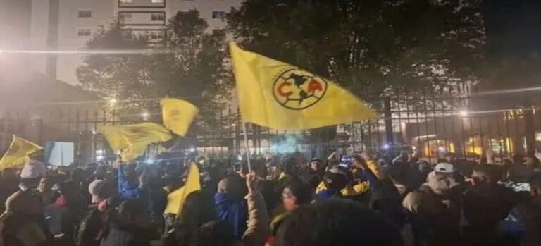 Aficionados del América y Toluca causan destrozos en Paseo Tollocan