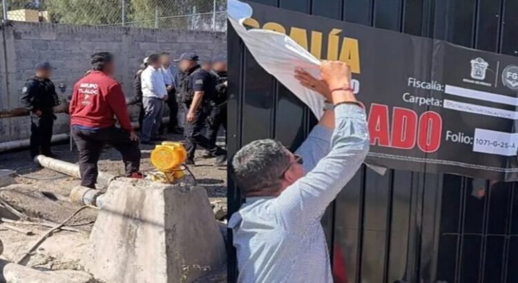 Pobladores piden la reapertura de un pozo que fue clausurado en San Pablo Autopan, Toluca