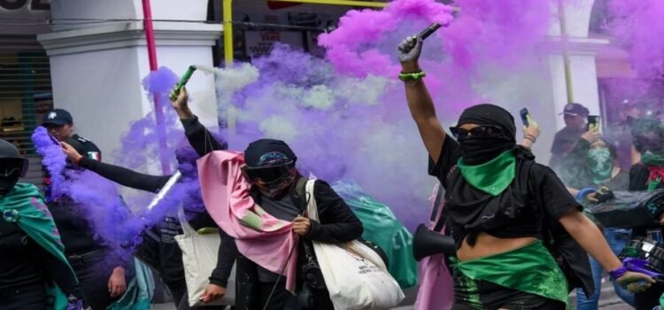 Marchas por el 25N en Edomex