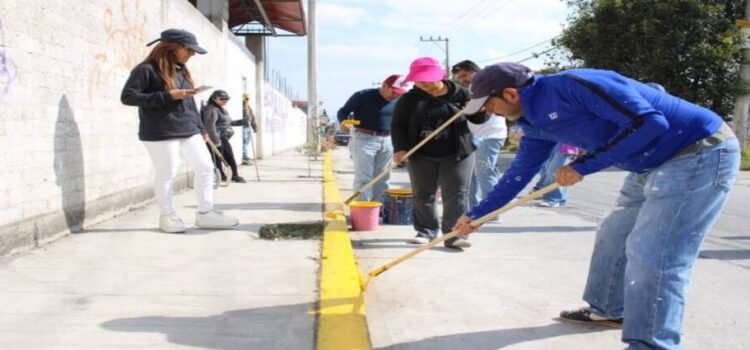Gobierno suma esfuerzos con población para seguir poniendo guapa a Toluca