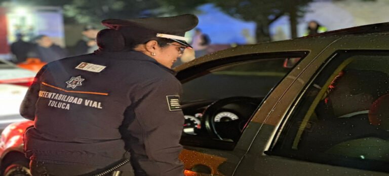 Se han detenido a 28 conductores en Toluca por manejar bajo los efectos del alcohol