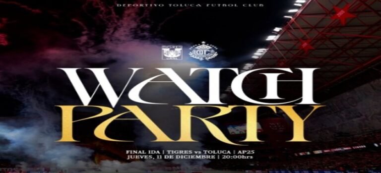 Anuncian "Watch Party" para el partido de ida en el Estadio Nemesio Diez