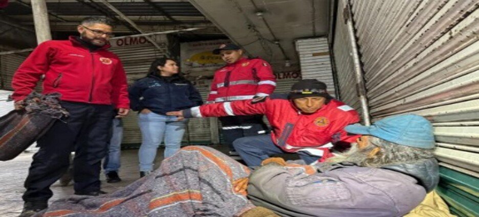 Habilitan refugio temporal para personas en situación de calle en Toluca