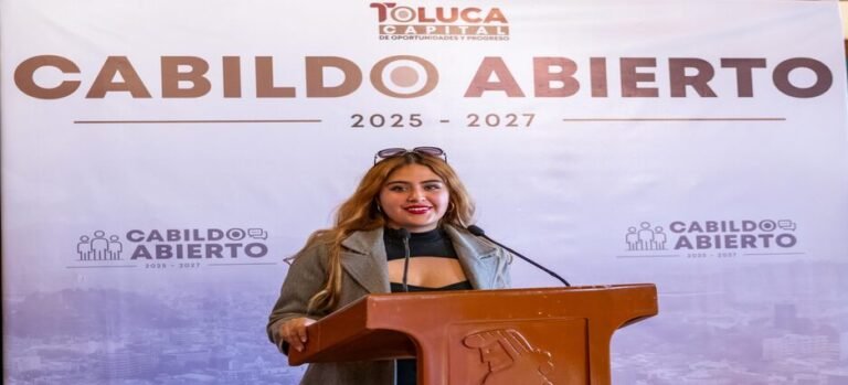 Realizan Cabildo abierto en Toluca