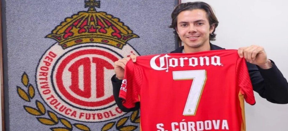 Oficialmente, Sebastián Córdova es nuevo jugador del Toluca