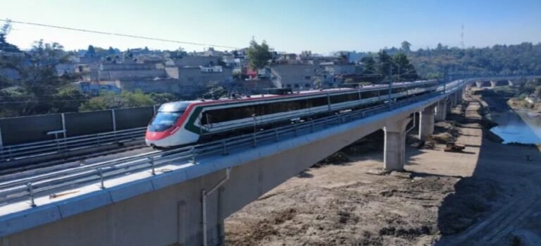 Está por concluir fase de pruebas Tren Interurbano México-Toluca