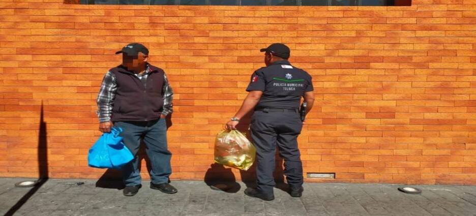 Se han remitido a 141 personas ante el juez cívico por tirar basura en Toluca