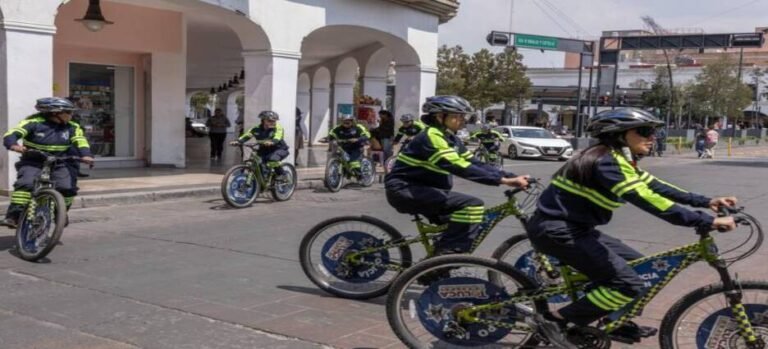 Presentan nuevo cuerpo de patrullaje ciclista de proximidad en Toluca