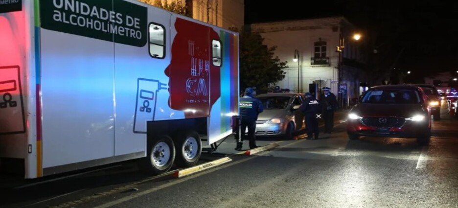Refuerzan seguridad con 1,400 policías y Alcoholímetro por Semana Santa en Toluca