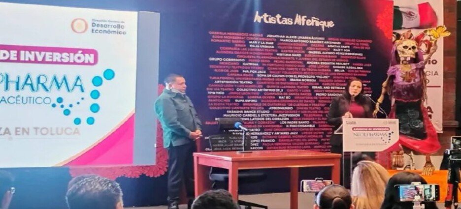 Farmacéutica Neolpharma amplía operaciones en Toluca